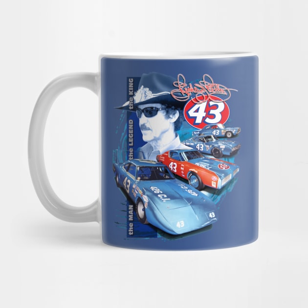 Richard Petty The Man The Legend The King by art.Hamdan